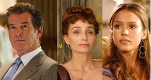 Jessica Alba, Pierce Brosnan y Kristin Scott Thomas en una comedia romántica a la inglesa