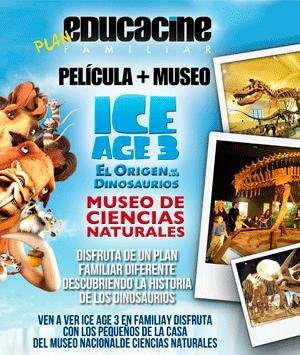 Educacine: los dinosaurios viajan del cine al museo