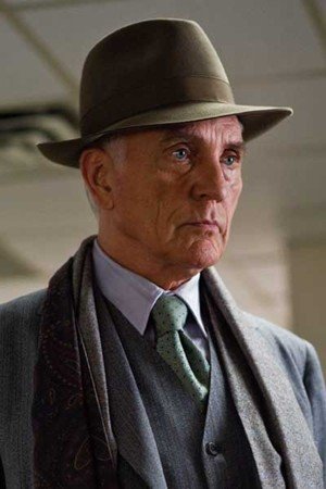 Terence Stamp, crítico de arte con Tim Burton