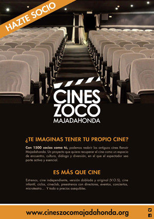 Cines Zoco Majadahonda: los cinéfilos quieren salvar unas salas para ofrecer buenas películas
