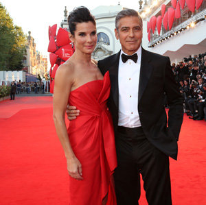 George Clooney y Sandra Bullock: no hay nada, monadas