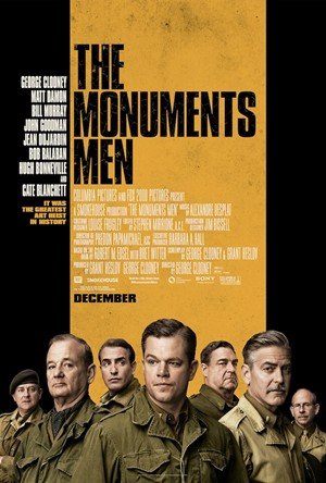 Primer póster de "The Monuments Men", el nuevo film de George Clooney