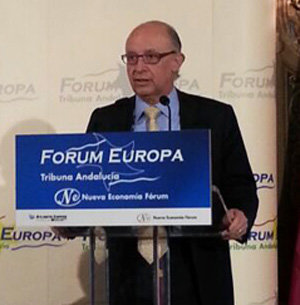 El ministro Cristóbal Montoro afirma que el cine debe sostenerlo el público, no el gobierno