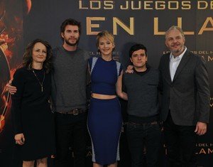 Jennifer Lawrence presenta en Madrid "Los juegos del hambre: En llamas"