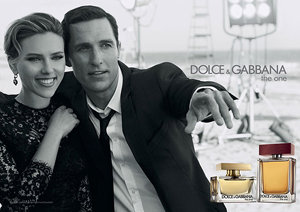 Scarlett Johansson y Matthew McConaughey trabajan para Martin Scorsese y Dolce & Gabana