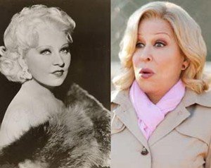 Bette Midler interpretará a la mítica Mae West en una producción de HBO