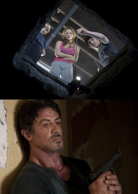 Programa doble de antaño, con Stallone y Dante