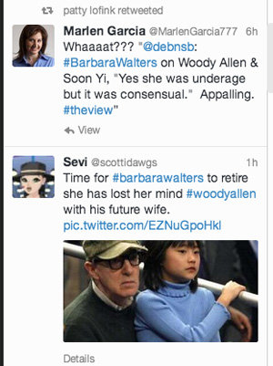 La veterana presentadora Barbara Walters, vapuleada en las redes sociales