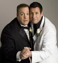Adam Sandler y Kevin James son dos celebridades de la comedia en Estados Unidos