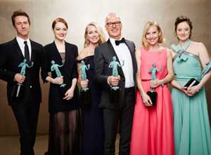 El Sindicato de Actores concede a “Birdman” el premio al mejor reparto de una película El Sindicato de Actores concede a “Birdman” el premio al mejor reparto de una película