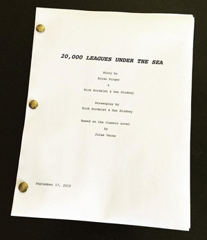 Bryan Singer anuncia que su próximo rodaje será la revisión de "20.000 leguas de viaje submarino"