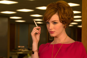 Christina Hendricks cambia "Mad Men" por una serie cómica de época