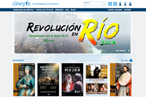 La web Cine y Fe ofrece online en 'streaming' películas religiosas y de valores