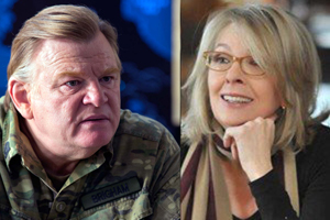 Diane Keaton y Brendan Gleeson se van a vivir a un árbol