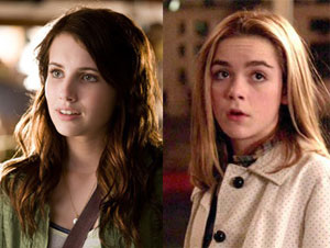 Emma Roberts y Kiernan Shipka tienen cita de horror en “Febrero”