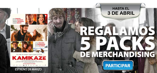 Sorteo de 5 packs de "Kamikaze"