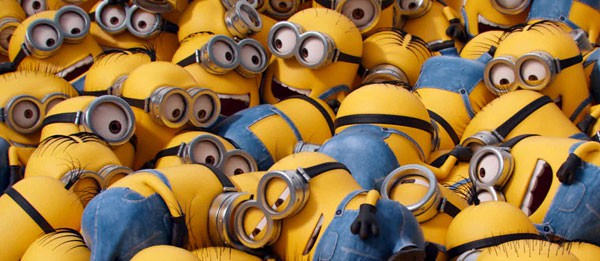 "Los minions": Pequeñitos pero matones