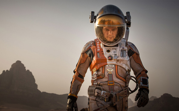 Matt Damon llega desde "Marte" para ocupar el número 1 de la taquilla
