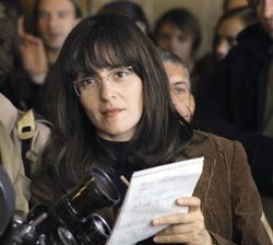 Martina Gedeck, periodista terrorista en "R.A.F. Facción del Ejército Rojo"