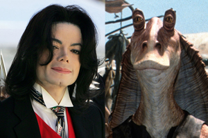 Michael Jackson estuvo a punto de interpretar a Jar Jar Binks en "Star Wars: La amenaza fantasma"