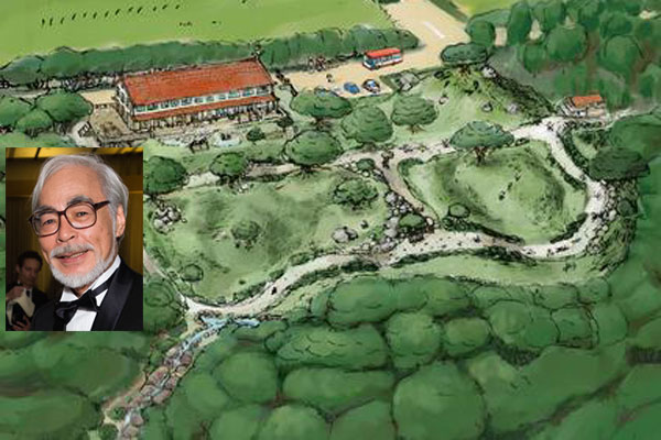 El maestro de la animación japonesa Hayao Miyazaki prepara su personal versión de Disneylandia en la isla Kume
