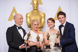 Julianne Moore, Eddie Redmayne, J.K. Simmons, Patricia Arquette, Alejandro G. Iñárritu. Y después de ganar el Oscar, ¿qué?