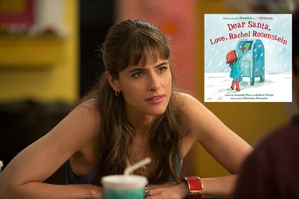 Amanda Peet escribe un cuento de Navidad para sus hijos judíos