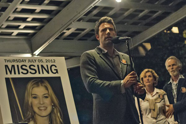 "Perdida" de David Fincher y Ben Affleck, número 1 en la taquilla