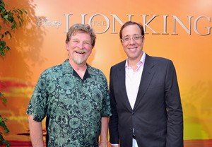 Rob Minkoff y Roger Allers, directores de "El Rey León"
