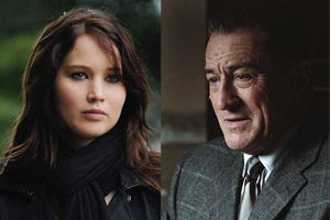Robert De Niro, Jennifer Lawrence, David O. Russell y la fregona mágica
