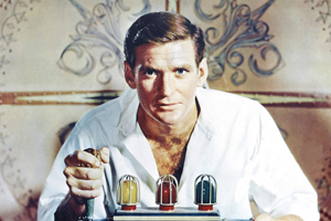 Rod Taylor, protagonista de "Los pájaros"
