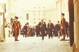 ¿Se ha encontrado Russell Crowe con el Papa?