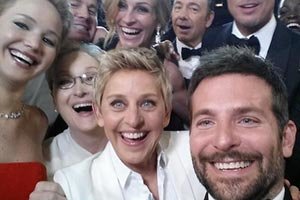 El 'selfie' de Ellen DeGeneres bate el récord de 'retuits'