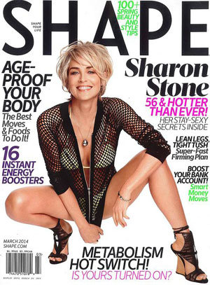 Sharon Stone desea envejecer en paz