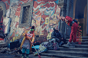 Terry Gilliam demandado por un graffiti de su película "The Zero Theorem"