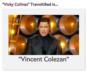 John Travolta habla de su error con el nombre de Idina Menzel en los Oscar 2014