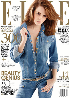 Emma Watson habla en “Elle” de su paso de niña a mujer