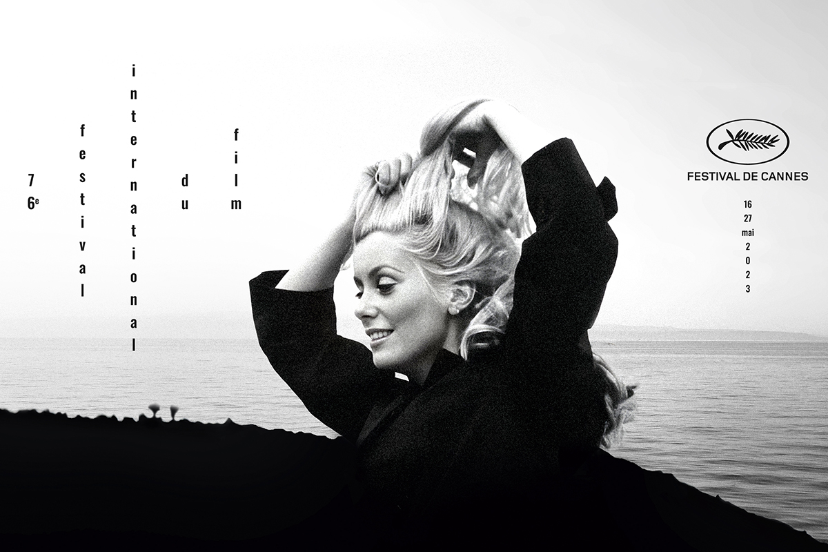Catherine Deneuve, protagonista del cartel del Festival de Cannes
