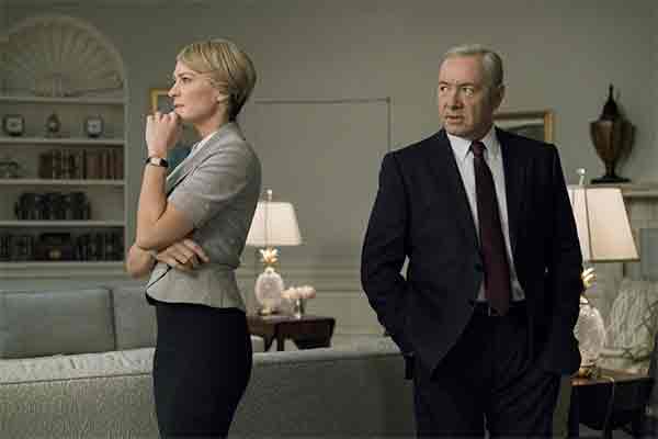 Robin Wright habla por primera vez sobre Kevin Spacey para decir que "no le conocía"