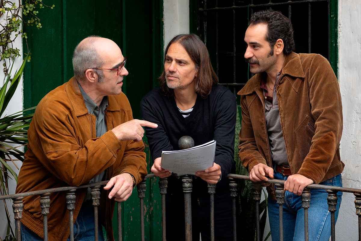 Luis Tosar, Jesús Carroza y Teresa Garzón en los bajos fondos