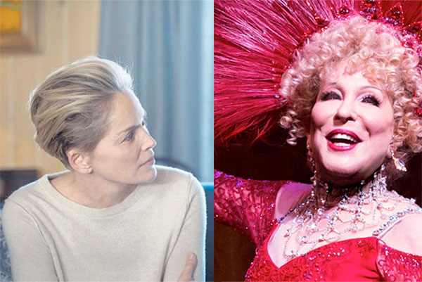 Bette Midler y Sharon Stone, el reencuentro de dos amigas