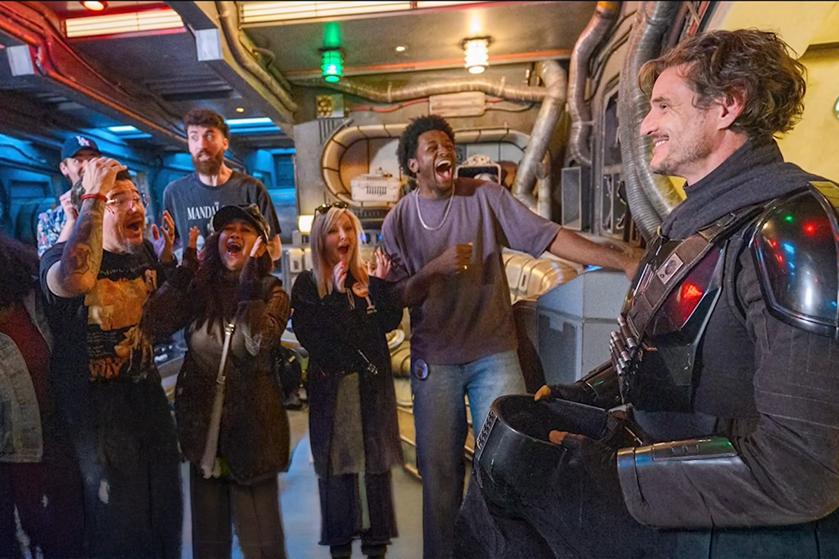 Disney hace trampas con la aparición "sorpresa" de Pedro Pascal en un parque temático