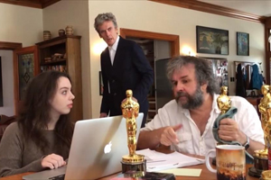Peter Jackson sugiere que dirigirá un episodio de "Doctor Who" en un vídeo viral con Peter Capaldi