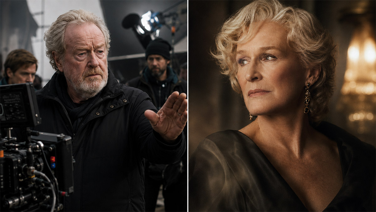Glenn Close y Ridley Scott por fin tienen su Oscar