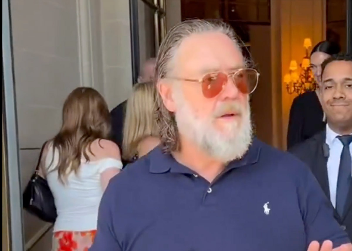 Russell Crowe estalla contra una noticia sobre su supuesto enfrentamiento con fans