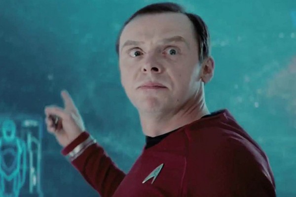 Simon Pegg, coguionista y actor en “Star Trek: Más allá”