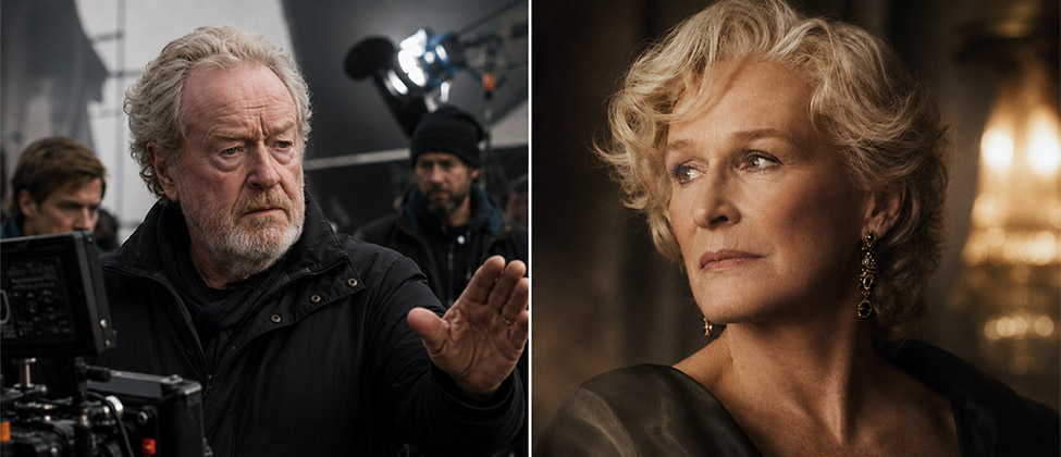Glenn Close y Ridley Scott por fin tienen su Oscar