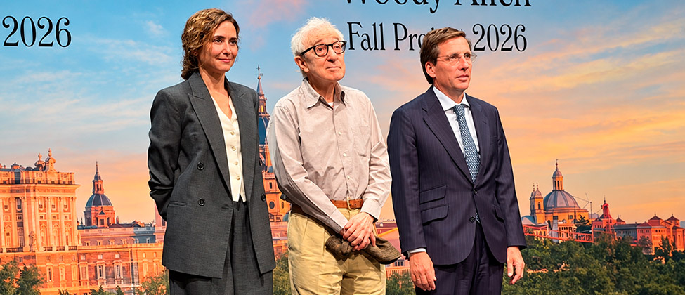 Woody Allen presenta en Madrid su nueva película