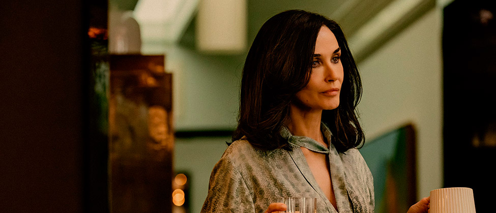 Demi Moore rueda una película con sustancia gastronómica