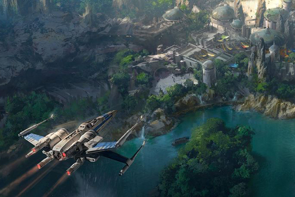 Walt Disney hace públicas imágenes de la zona de “Star Wars” para sus parques temáticos